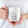 Beautiful quote about nurse| personalized gift mug for mom - 15 oz