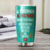 Black nurse life rule| personalized nurse tumbler gift