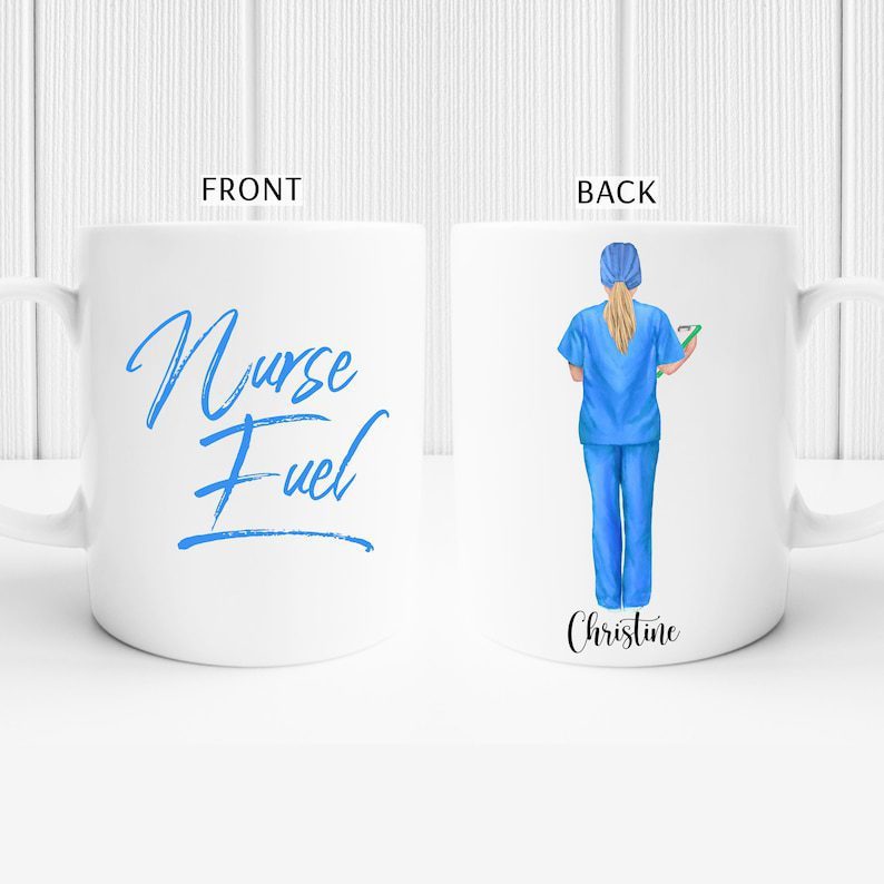 Custom nurse appreciation| cute gift mug for girlfriend or wife - 15 oz