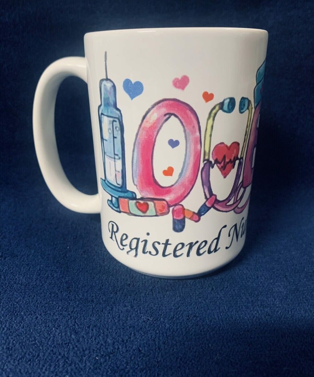 Cute love registered nurse| best mug gift for nurse