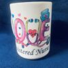 Cute love registered nurse| best mug gift for nurse