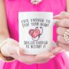 Cute enough to stop your heart| lovely gift mug for nurse