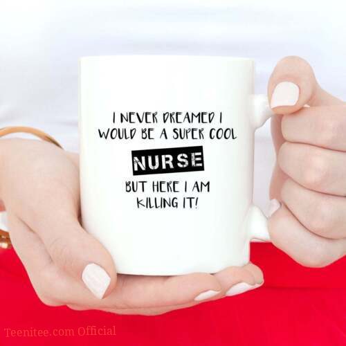 Dreaming to be a cool nurse| cute mug gift for nurse - 15 oz