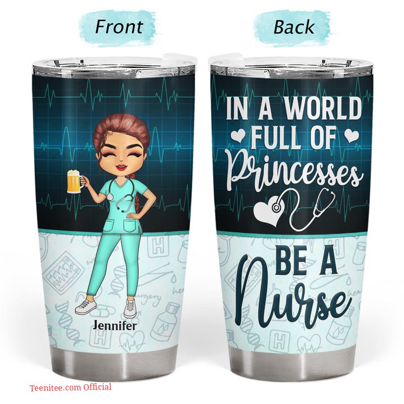 Is you a nurse| gift for nurses| personalized tumbler