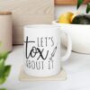 Let's tox about it| funny gift mug for nurse