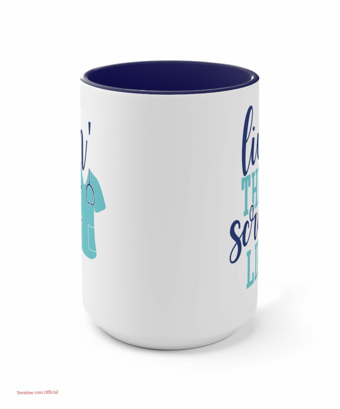 Livin the scrub life| lovely mug gift for nurse