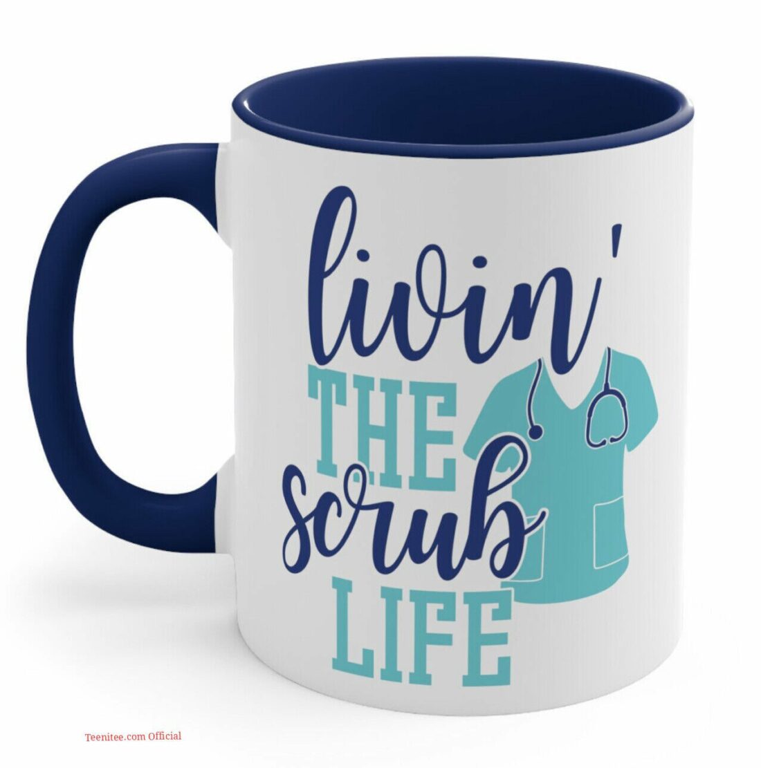 Livin the scrub life| lovely mug gift for nurse - 11oz