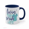 Livin the scrub life| lovely mug gift for nurse - 15 oz