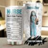Nurse funny facts clay style| personalized nurse tumbler
