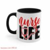 Nurse life with stethoscope| cute mug gift for daughter and mom - 11oz