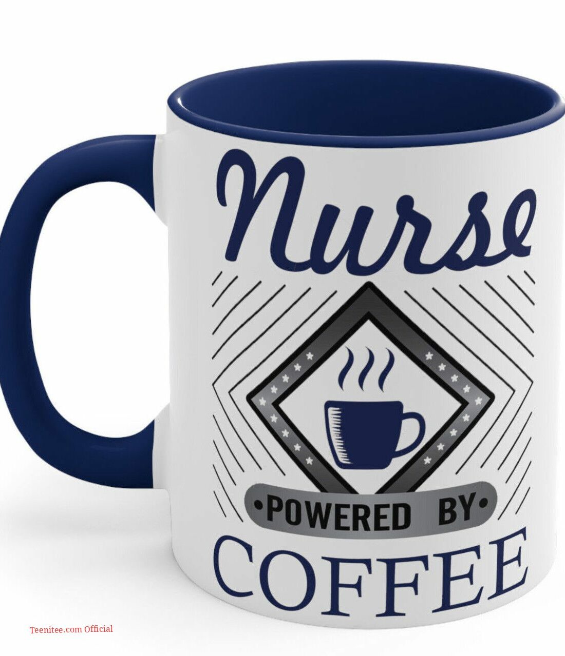 Nurse powered by coffee| adorable gift mug for your love - 15 oz