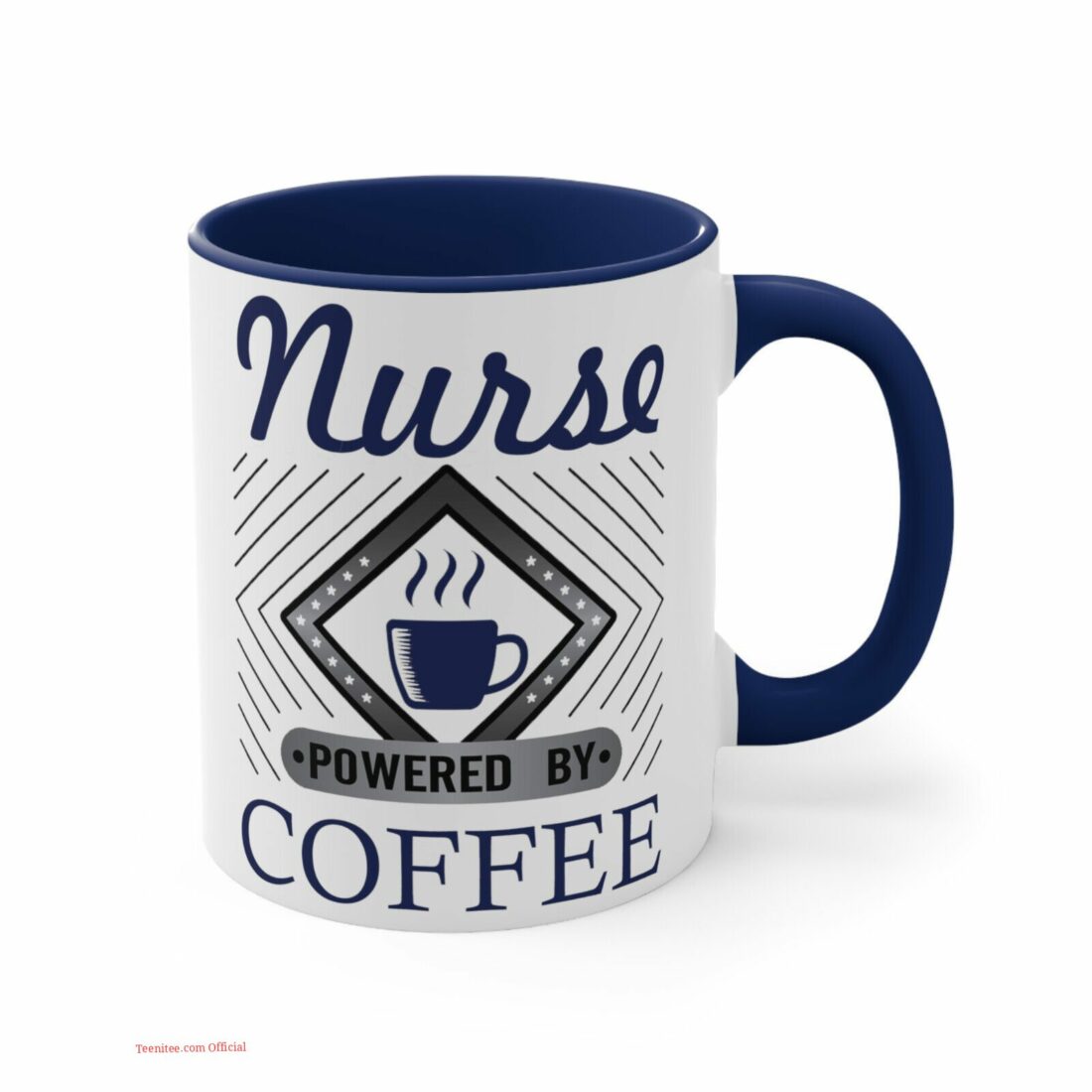 Nurse powered by coffee| adorable gift mug for your love - 11oz