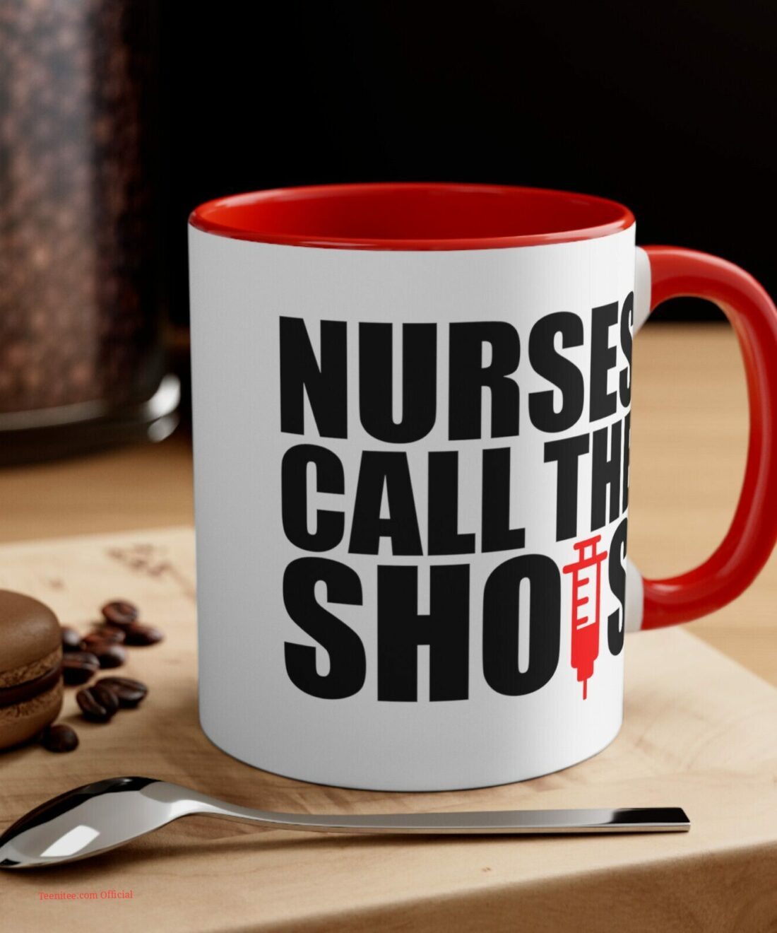 Nurse call the shot| cute gift mug for mom or daughter