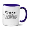 Nursing quote| personalized gift mug for mom and wife