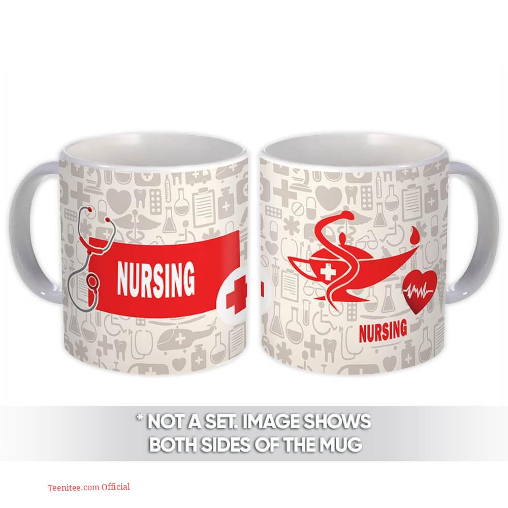 Professional nurse| beautiful gift mug for sister and daughter - 15 oz