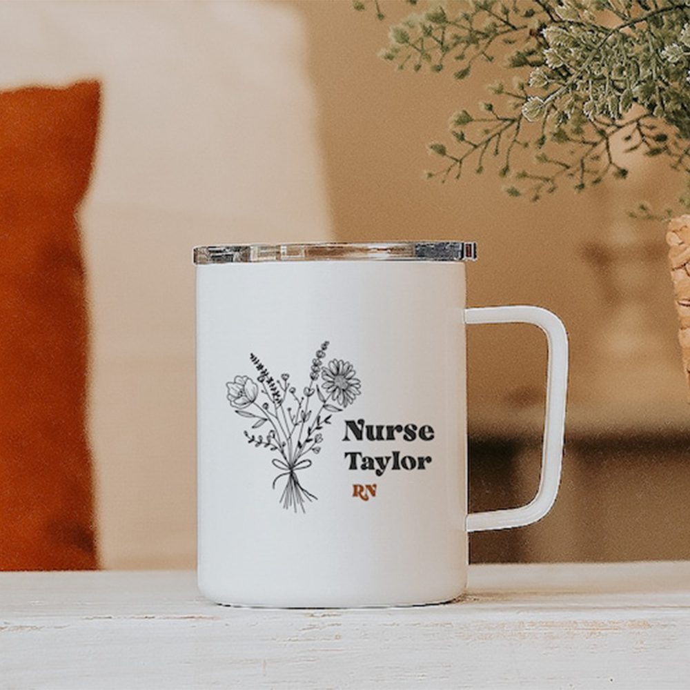 Rn personalized nurse gift| cute gift for daughter and wife - 15 oz