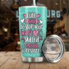 Skilled enough to restart your heart| personalized nurse tumbler gift