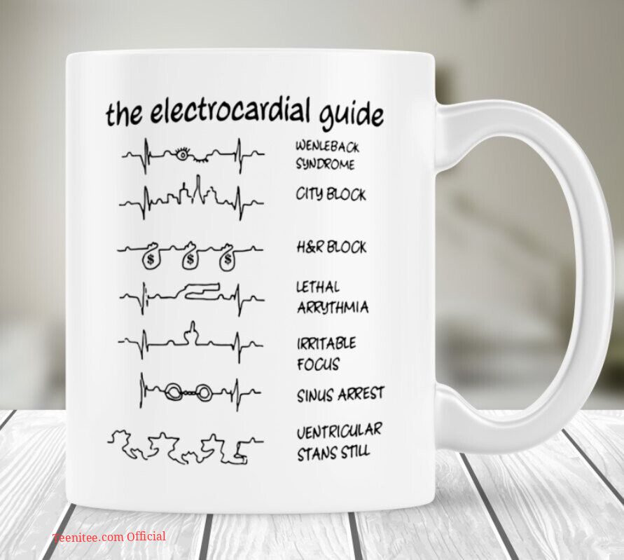 The electrocardiol guide| cute gift mug for nurse - 15 oz