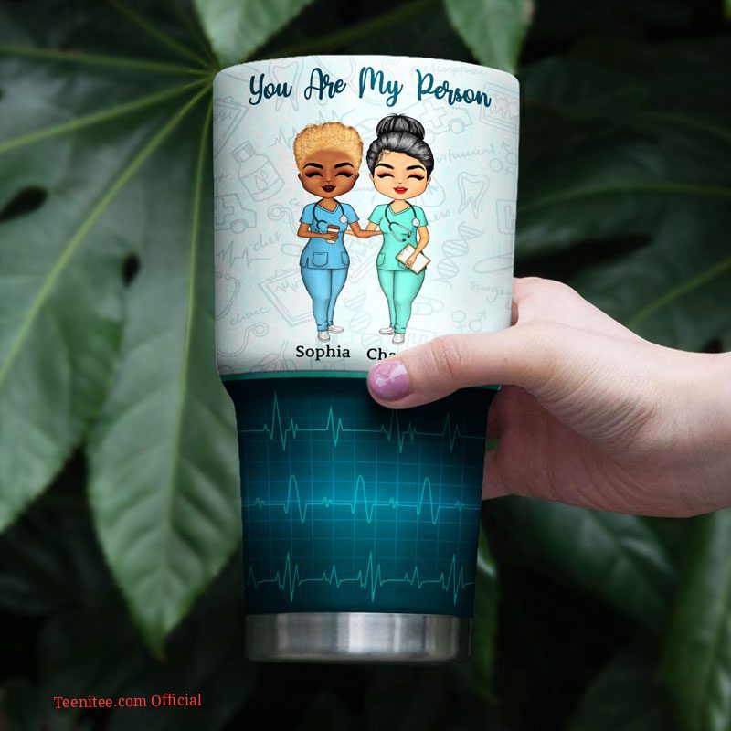 Work made us colleagues nurse| personalized tumbler gift