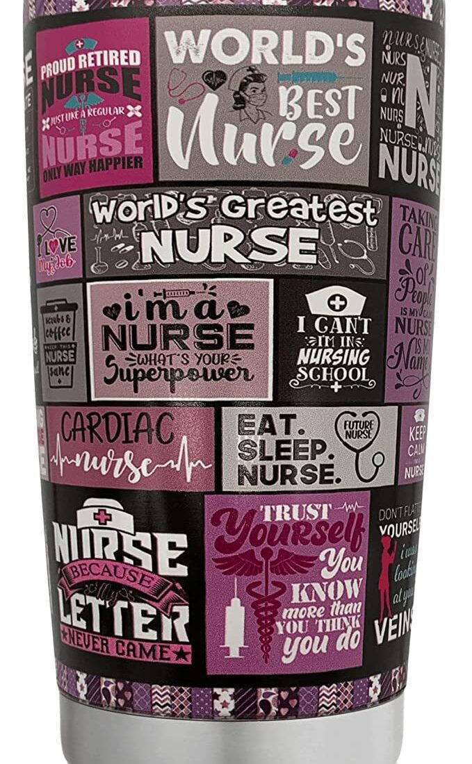 World's best nurse| best tumbler gift for nurse - 30 oz